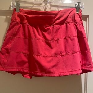 coral lululemon skirt